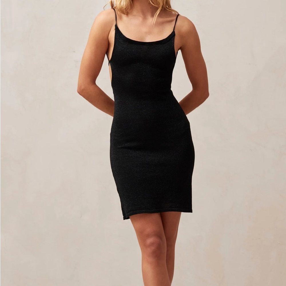 NWT Alohas - Campbell Glim Dress - Black - Medium